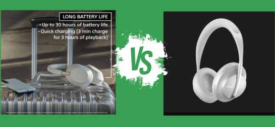 Sony Wh-1000XM5 Vs Bose700 headphone battery life